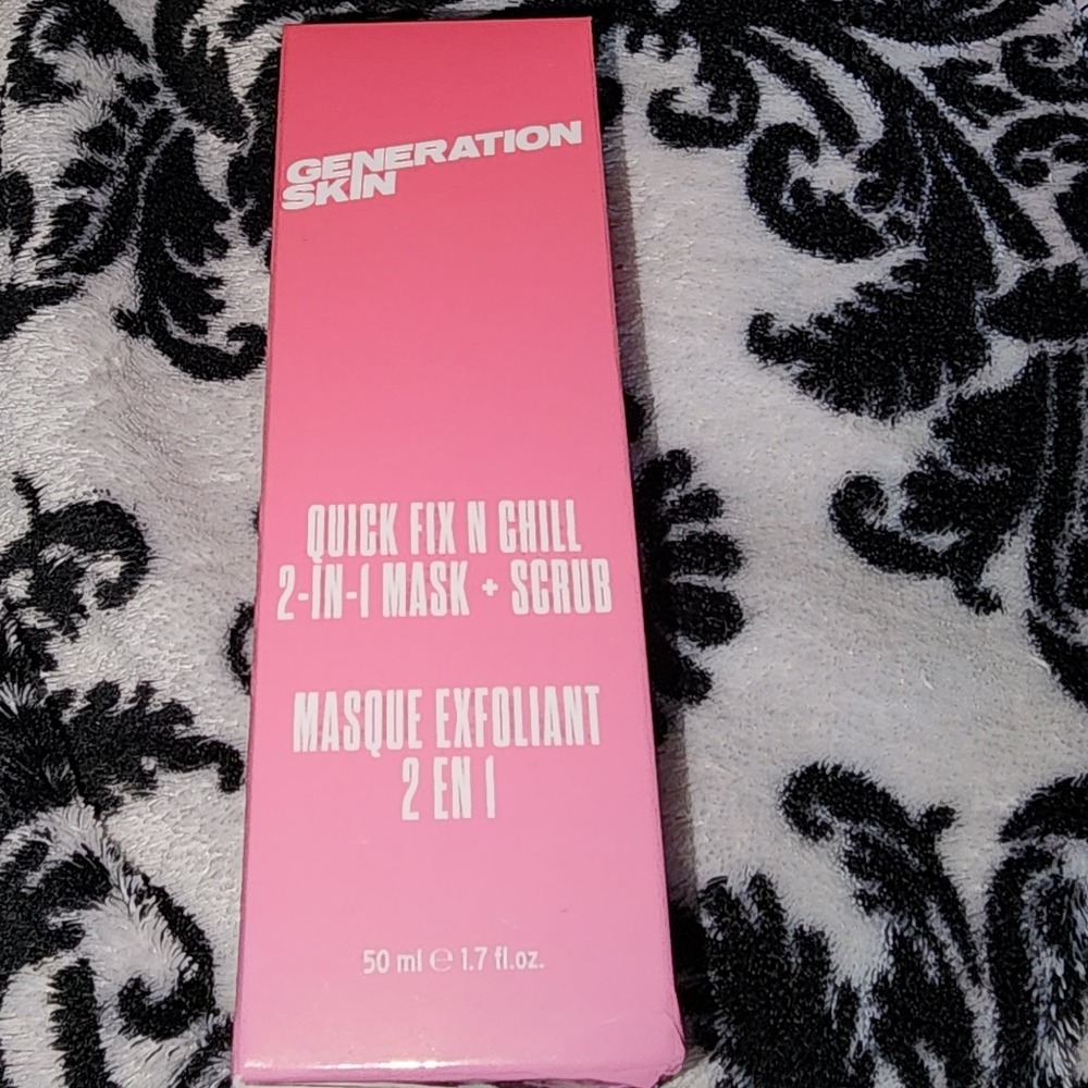 Generation Skin Quick Fix N Chill Mask + Scrub